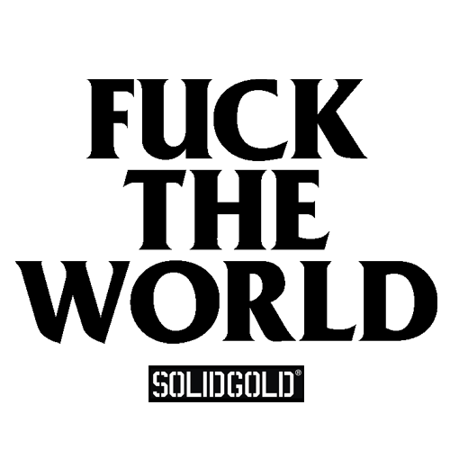 SOLIDXGOLD's profile picture. straight-up streetwear to prêt-à-porter, fuck you, who cares?


Line:SOLIDXGOLD