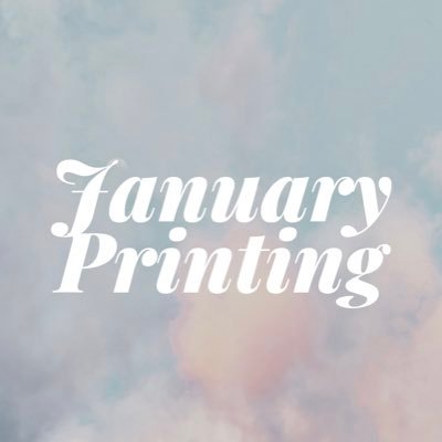 January Printing ✨