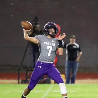 Payson High-School/Class of 2023/QB/180lbs/3.8 GPA/6’/