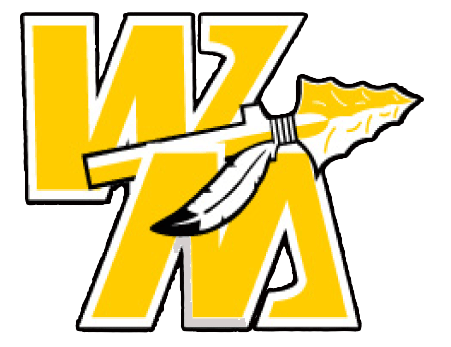 watkins school logo narwhals rainbow swl team
