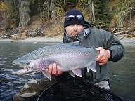 owner/ guide for Silent Run Guide Service inc,  providing professionally guided fly fishing trips, on Alaska's beautiful rivers, lakes, and streams.get up here!