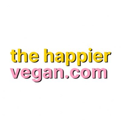 thehappiervegan's profile picture. Bitesize (vegan) nugs of wisdom from https://t.co/WPsJpYj9PS