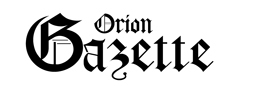 The Orion Gazette is a weekly newspaper in western Illinois. Published since February 1992, it covers Orion, rural Coal Valley, Andover, Lynn Center and Osco.
