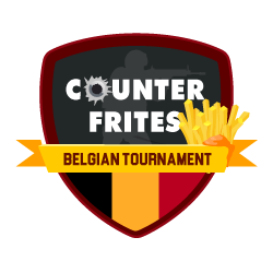 Organisé par plusieurs structures esports, Counter-Frites est un tournoi 100% Belge avec près de 500 € de cashprize ! Plus d'infos sur notre site internet.