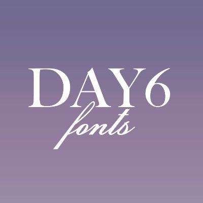 for @day6official ♡ | Font Requests: DM me! ✨