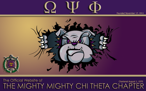 The Mighty Mighty Chi Theta Chapter of Omega Psi Phi Fraternity, Inc.