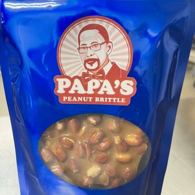 papasbrittle's profile picture. OWNER of Papa’s Peanut Brittle. Each batch handmade. One of the best brittles ever, great taste, nice crunch, yet melts in your mouth. Try it you will love it!