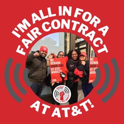 Proud to be Local 2204 of Communication Workers of America.