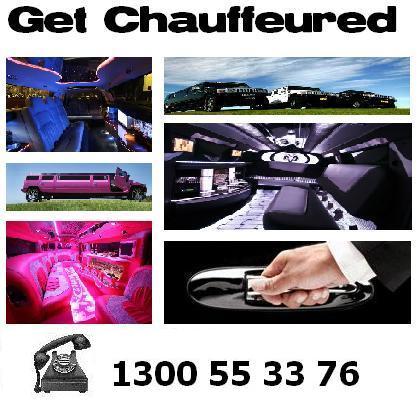 Get Chauffeured is an Australia Wide Chauffeur Service. Stretch Hummers, Chryslers, BMW 7 series and more. Call today 1300 55 33 76