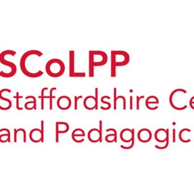 Staffordshire Centre of Learning and Pedagogic Practice.
https://t.co/6HyEWFAiAU