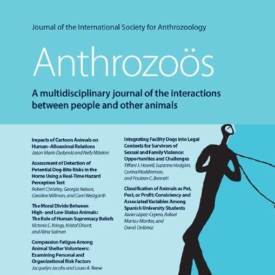 Anthrozoös is a multidisciplinary journal of the interactions between people and other animals | Official journal of @ISAZOfficial | Published by @RoutledgeHist