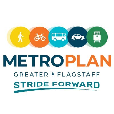 Stride Forward is Greater Flagstaff’s long-term transportation plan. Follow us to stay up to date with opportunities to get involved! A project by MetroPlan.