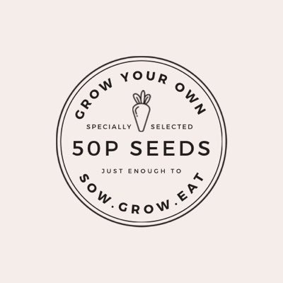 Why buy more seed than you need? We sell small packs of seeds at realistic quantities to Sow, Grow and Eat at JUST 50p EACH.