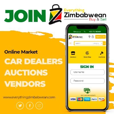 everything Zimbabwean. your one stop platform to share, promote, market, buy and sell everything Zimbabwean🇿🇼

#Dealoftheday