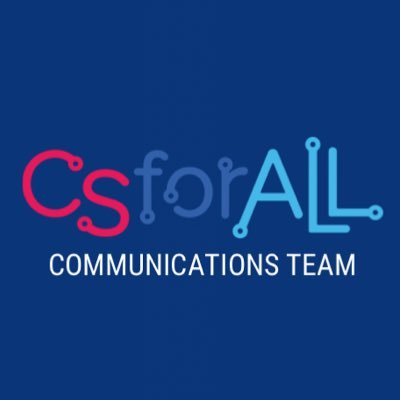 @CSforALL Communications Team | We work as storytellers and advocates for high-quality CS education in the United States. #CSforALL