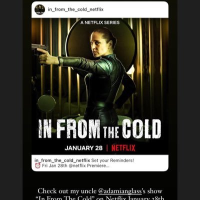 Co-Showrunner of The Equalizer. Creator “In From the Cold.” WRITER/EP of Supernatural, etc @ 3 time NYT best graphic novelist Follow me @Instagram @adamianglass