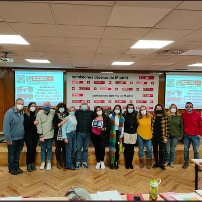 Secretaria General Sección Sindical @ccoosanidadhrjc y
Secretaria Políticas Sociales, Diversidad y Juventud de la Comarca Oeste de CCOO de Madrid