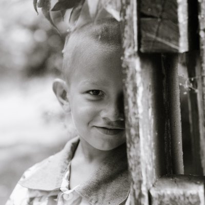 These are 60 photos of orphans collected through 5 years by a team of volunteers. Every child is a story of a great loss and fighting for a happy life.