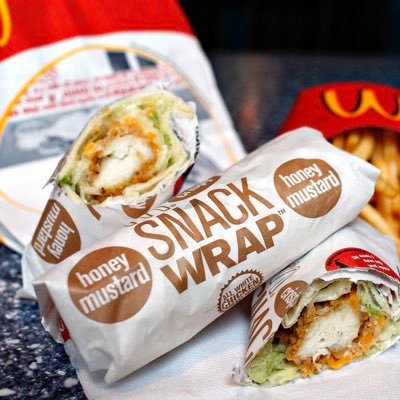 Crispy Chicken in a wrap