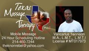 massage therapist call now 214-460-7244