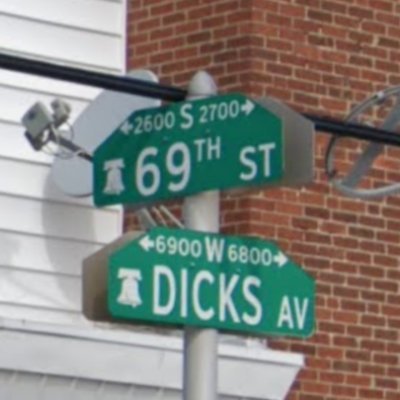 The Intersection of 69th and Dicks