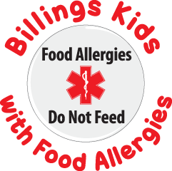 Support group for families affected by food allergies