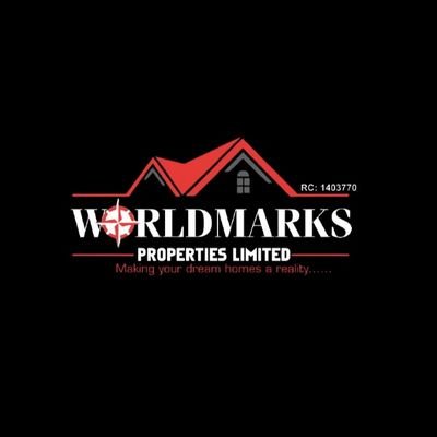 worldmarksng's profile picture. WORLDMARKS PROPERTIES is a Real Estate Marketing and Consulting firm focused on providing people with the opportunity to own their own land/house properties