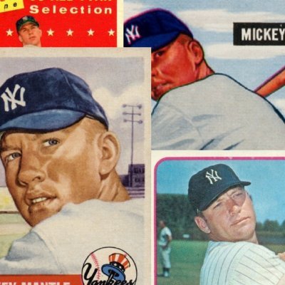 I am trading from a 1987 Topps Rack Pack to the full run of Topps & Bowman Mickey Mantle cards from 1951-1969.