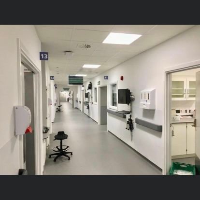 The Acute Medical Unit and Acute Care Bays at Leicester Royal Infirmary