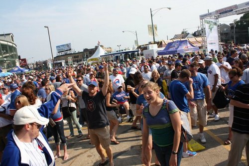 Next Block Party: Aug. 19-21! Open to the public, no charge. Live music & more- just outside Wrigley Field. Twitter handle operated by Ravenswood Event Services