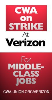 Verizon wants union workers to work for less pay, less job security, and with less power to control their quality of life.  Here are some of the demands.
