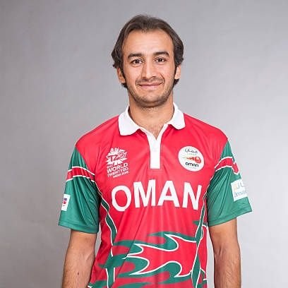 Omani cricketer.sponsored by @gr8_sportz made my Twenty20 International debut for Oman against Afghanistan in the 2015 ICC World Twenty20 Qualifier tournament