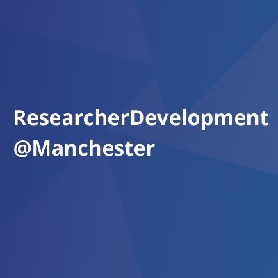 Researcher Development @ University of Manchester