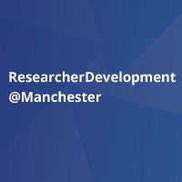 Researcher Development @ University of Manchester(@UoMResDev) 's Twitter Profile Photo