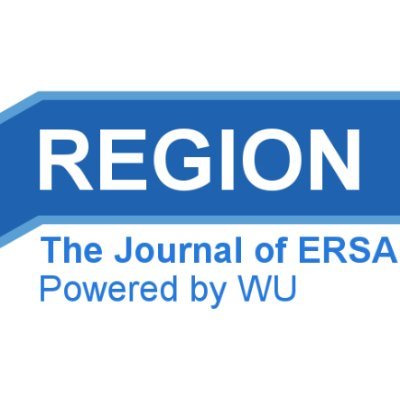 REGION, the open-access journal of @ERSA_org publishes top-quality, peer-reviewed articles in regional  science. It is free for readers and authors.