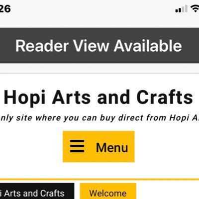 A website created to give Hopi artists a platform to showcase their work. Many of our Hopi artists do not have their own e-commerce websites. Please share.