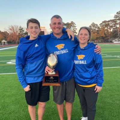 Blessed with a wonderful family. Married to my best friend, @missybilderback and have one awesome son, Drew. Head football coach at St. Frederick HS.