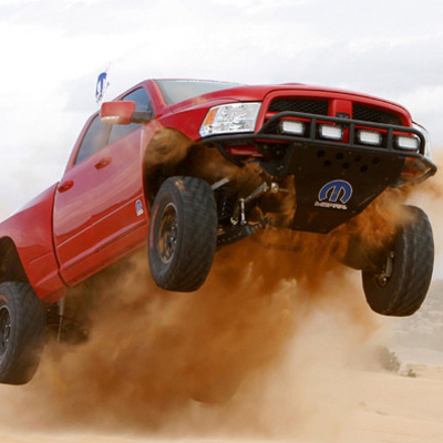 Inspired by #Baja style #desert #racing the #Mopar #Ram Runner is a #sport #performance pickup truck unlike any other. Competition for #Ford #Raptor