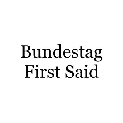 Bot, der neue Wörter (und Schreibweisen) aus Debatten postet. Nicht mit dem Bundestag verbunden. Ein Projekt von @ungeschneuer.
bt_first_said@mastodon.social