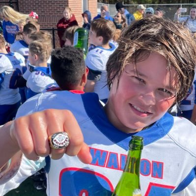 2029 - 5’11 160 lbs - @waltonrecruits - Football - QB/LB/DE - @GAEliteClassic 7th Grade - 2X CFL Champion - Basketball - CCJBC 6th Grade All Tournament Team