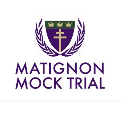 The Cambridge Matignon School Mock Trial