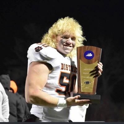 Brentsville District High School ‘22 LB 5’10 200lbs 3.1 GPA 1st team all region LB 1st team all district LB SU commit