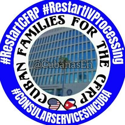 We advocate for the Resumption of #ConsularServicesInCuba and the Parole Program #CFRP Since 2019. #CastigadosPorSerLegales
