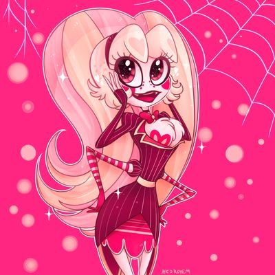 Hi the name's molly I'm angel dust's twin sister
🔞18+ NO MINORS ALLOWED🔞 twin brother: @_SluttySpider_
