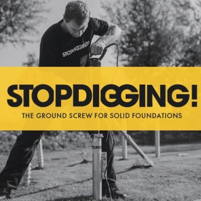 Stop-Digging Ground Screws, the perfect alternative to concrete foundations, no soil disposal, no mixing concrete, no mess & quick installation.