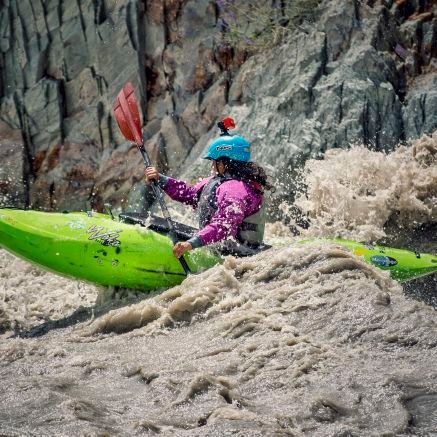 Whitewater kayaker, India athlete, Graduate, Outdoors