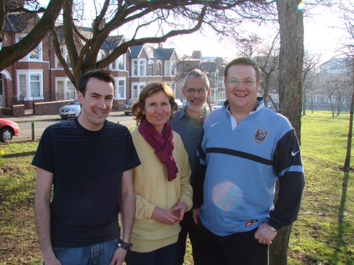 The Lib Dem Focus Team for Cathays, Blackweir and Cardiff City Centre: Cllr Elizabeth Clark.