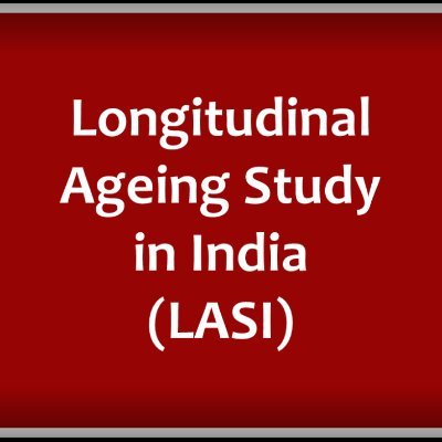 The LASI is India's first & world's largest ever study that provides a longitudinal data for designing policies & programmes for the older population in INDIA.