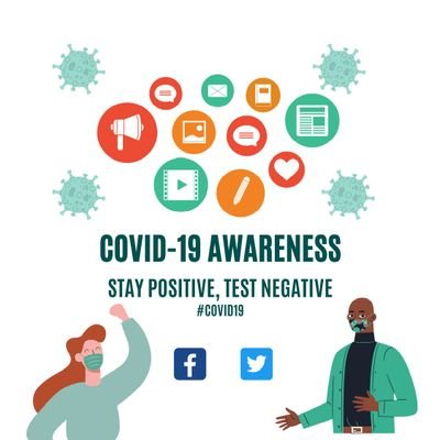 CVD19_campaign's profile picture. Creating an aware, and educated populace in COVID 19 pandemic through collaborative platforms for science journalist in Africa.