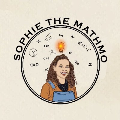 (formerly @sophiethemathmo)
Mathmo
Noun
1. (slang) Student of Mathematics
2. Lover of all things Mathsy
3. Me
https://t.co/3huWFZzReJ